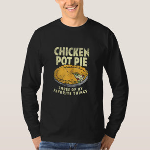 Camiseta Crust Paery Pun Pote De Frango Três Do Meu Favor