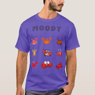 Camiseta Crustacean Core Moody Crab