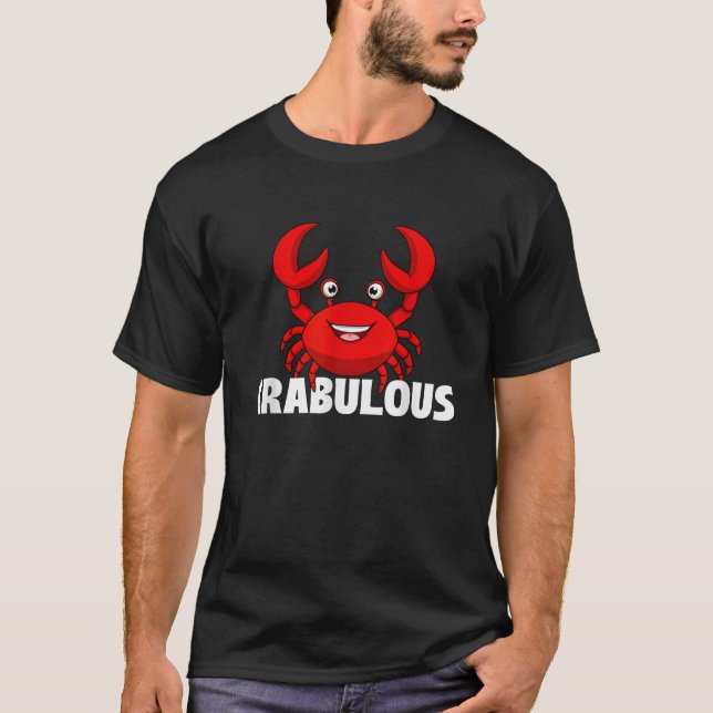 Camiseta Crustáceos Crabulosos Capuchos-do-mar (Frente)