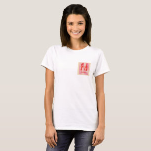 Camiseta Crustáceos de Pop de lagosta em tiras de doces