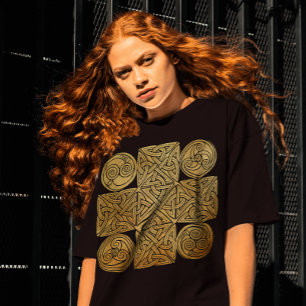 Camiseta Cruz Céltica de Knotwork