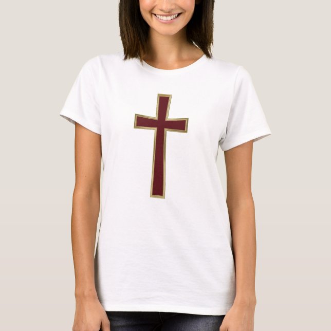 Camiseta Cruz cristã (Frente)