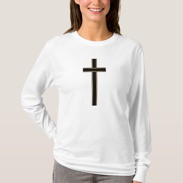 Camiseta Cruz cristã (Frente)