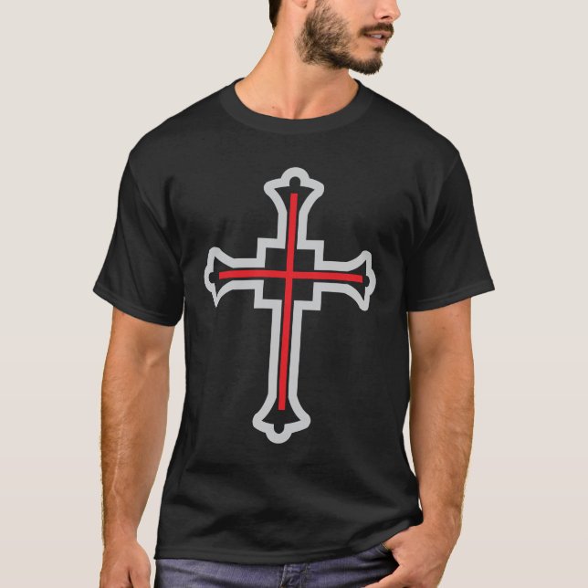Camiseta Cruz cristã (Frente)