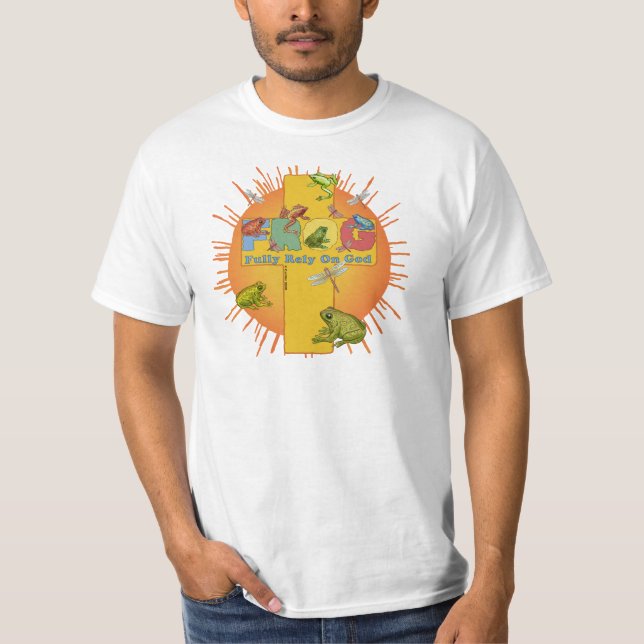 Camiseta Cruz Cristã A FROG (Frente)