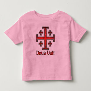 Camiseta Cruz Cristã dos Cavaleiros Templários de Jerusalém