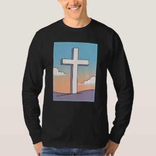 Camiseta Cruz Cristã Inspiradora
