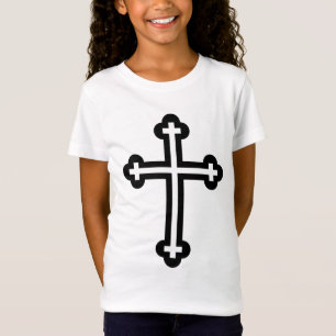 Camiseta Cruz cristã negra
