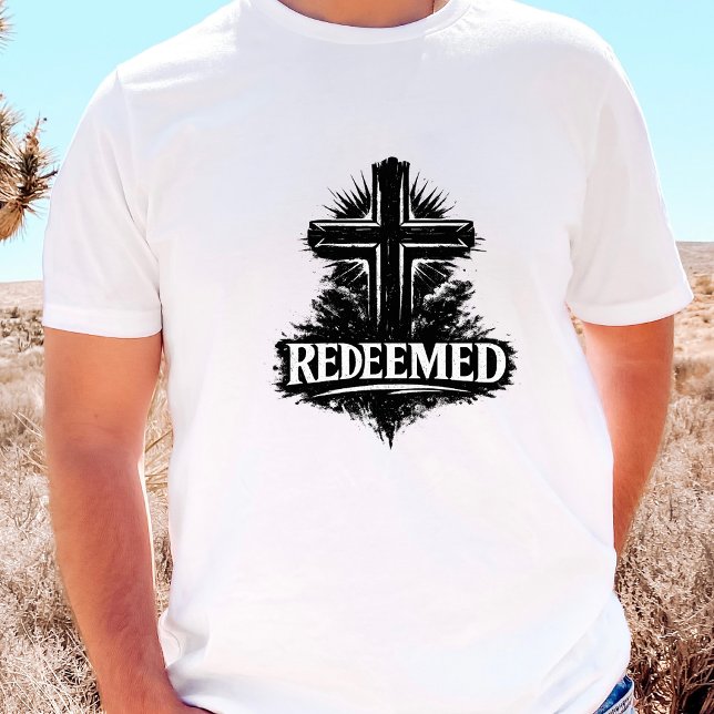 Camiseta Cruz Cristã Redimida (Criador carregado)