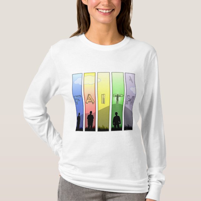 Camiseta Cruz da Fé (Frente)