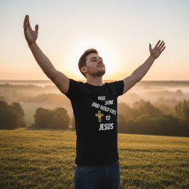 Camiseta Cruz da Fé Cristã