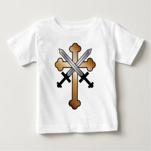 Camiseta Cruz de Cobre com Espadas Cruzadas