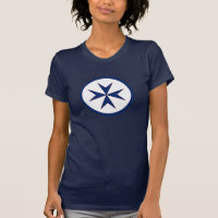 cruz de octógono BLUE CORSAIR STYLE