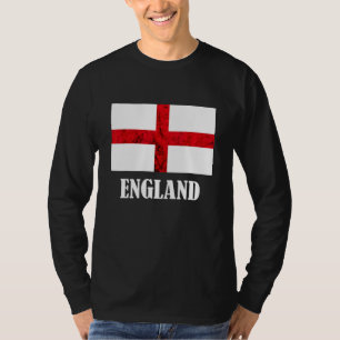 Camiseta Cruz de São Jorge Orgulho Inglês Raízes Inglesas I