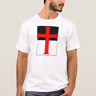 Camiseta Cruz de Templar em Beausant