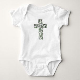 Camiseta Cruz do lírio de páscoa - é aumentado!