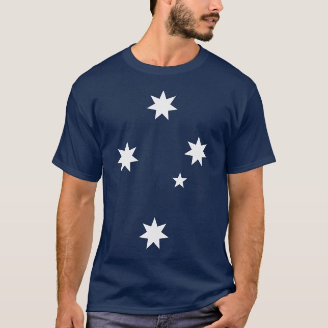 Camiseta Cruz do sul australiana (Frente)