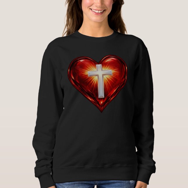 Camiseta Cruz e Coração (Frente)