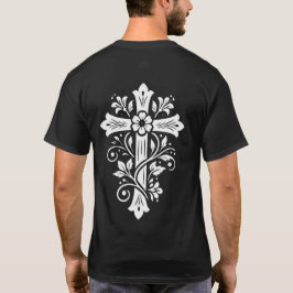 Camiseta Cruz Floral