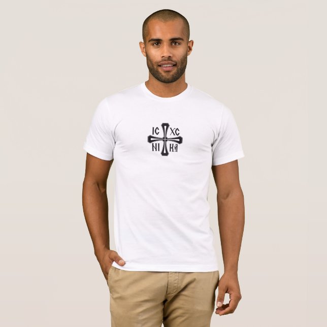 Camiseta cruz IC XC NIKA (Frente Completa)