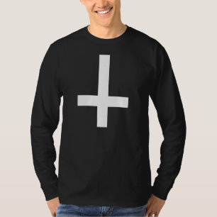 Camiseta Cruz invertida branco