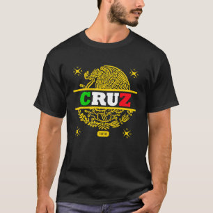 CAMISETA CRUZ MEXICO GOLD