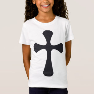Camiseta Cruz Minimalista Moderna Arte Cristã Contemporânea