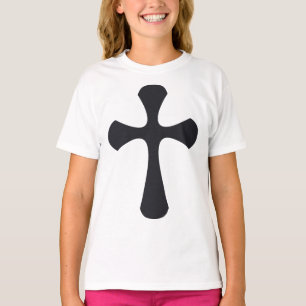 Camiseta Cruz Minimalista Moderna Arte Cristã Contemporânea