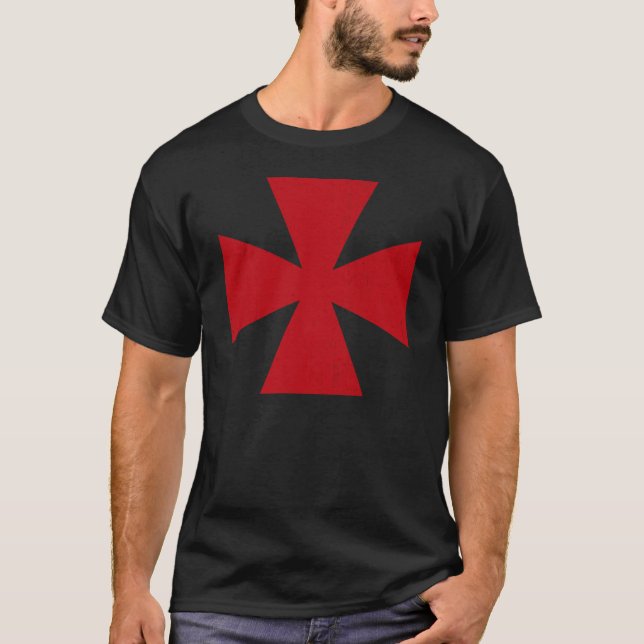 Camiseta Cruz sueco dos Freemasons (Frente)
