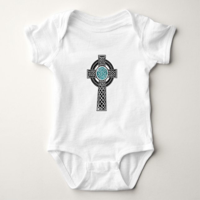 Camiseta Cruz-Tatuagem-Design (branco) (Frente)