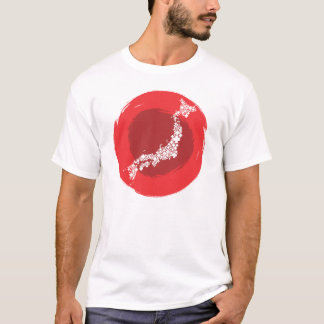 Camiseta Cruz vermelha para Japão