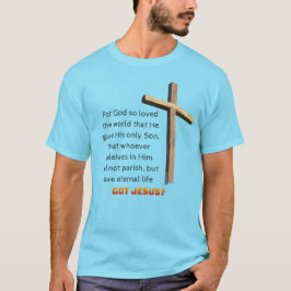 Camiseta Cruzada João 3:16