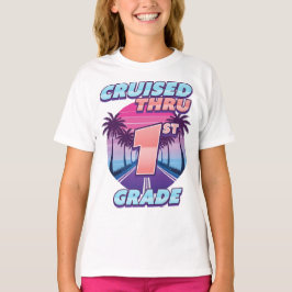 Camiseta Cruzada Por Garota de Graduação da Classe 1rua