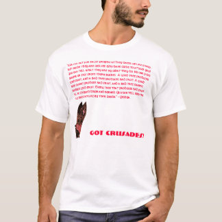 Camiseta Cruzadas obtidas?