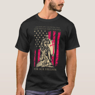 Camiseta Cruzado Cavaleiro Templário Guerreiro De Deus Amér