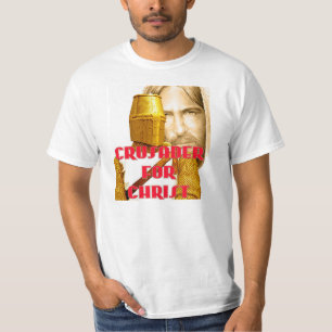 Camiseta Cruzado para o cristo (homens)