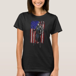 Camiseta Cruzador Cavaleiro Templário Guerreiro De Deus Amé