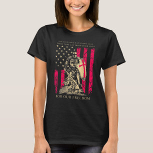 Camiseta Cruzador Cavaleiro Templário Guerreiro de Deus, US