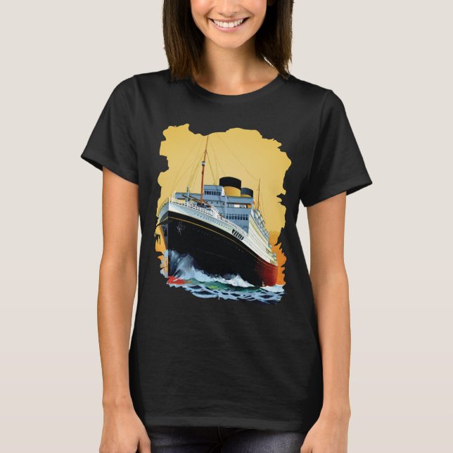 Camiseta Cruzador de alto mar (Frente)