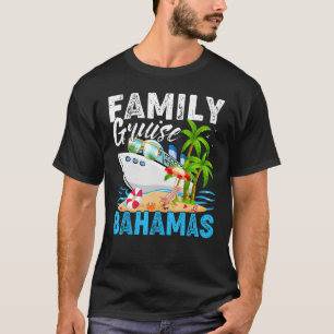 Camiseta Cruzamento das Férias de Cruzeiro da Família Baham