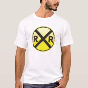 Camiseta Cruzamento de estrada de ferro…