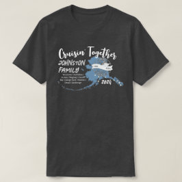 Camiseta Cruzamento de Férias do Alasca de Planejamento