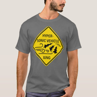 Camiseta Cruzamento de Veículo Hipersônico