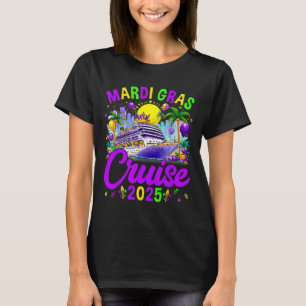 Camiseta Cruzamento Familiar Mardi Gras Carnaval 2025