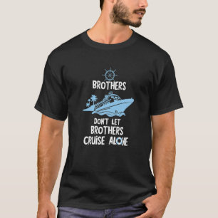 Camiseta Cruzamento Férias Irmãos Cruzador Navio de Cruzame