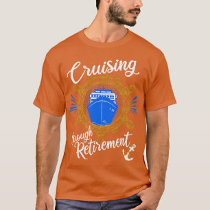 Camiseta Cruzamento Por Meio De Um Navio De Cruzeiro Aposen
