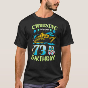 Camiseta Cruzando Com A Minha Tripulação De 73 Anos De Aniv