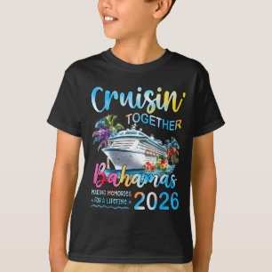 Camiseta Cruzando Juntos Bahamas 2026 Cruzeiro de Grupo Fam