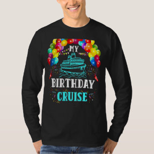 Camiseta Cruzando meu Festa de Férias de Navio de Cruzeiro 
