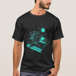 Camiseta Cruzando o Mar Turbulento do Conhecimento